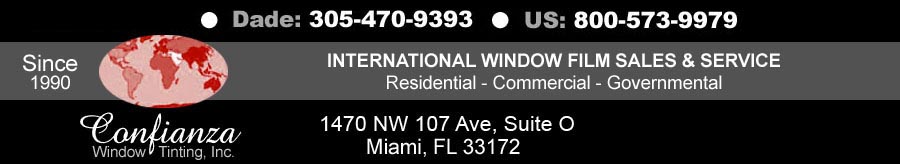 3M Prestige window film - Tinting Miami, International Service, Miami, FL
